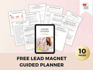 Free Lead Magnet Guided Planner