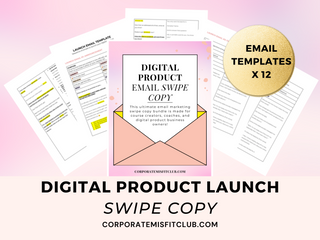 Digital Product Launch Emails