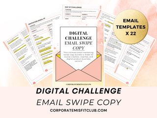 Digital Challenge Email Swipe Copy