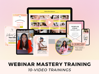 The Ultimate Webinar Toolkit for Course Creators, Coaches and Digital Product Business Owners