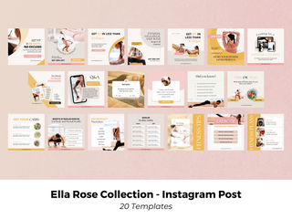 Ella Rose Collection Instagram Post Canva Templates