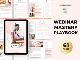 Webinar Mastery Playbook